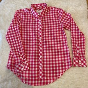 Vineyard Vines Pink Gingham Shirt